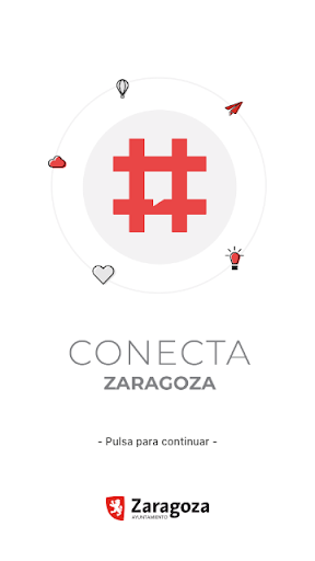 Android application Conecta Zaragoza screenshort