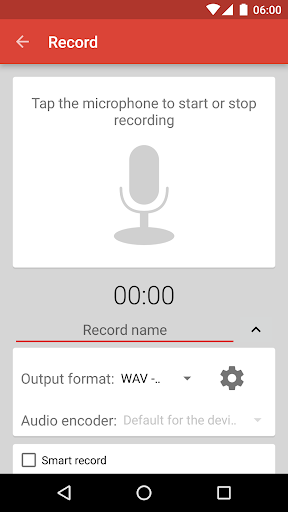 Audio Recorder Screen 3