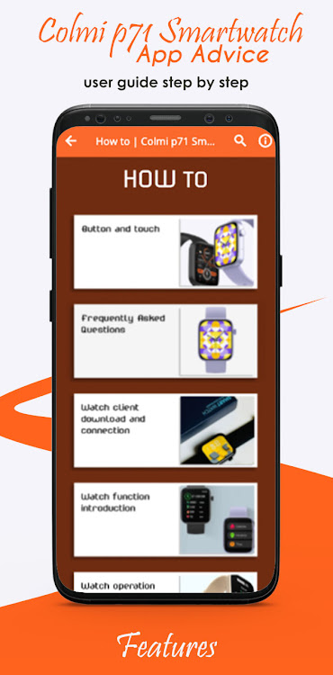Colmi p71 SmartWatch App Guide - 1.1.1.1 - (Android)