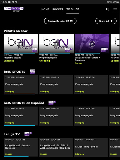 beIN SPORTS CONNECT  screenshots 8