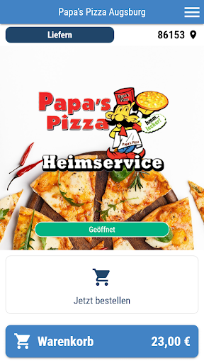 Android application Papa's Pizza Augsburg screenshort