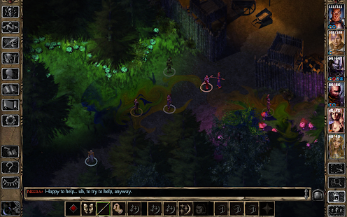 Baldur's Gate II: Cải tiến Ed. Ảnh chụp màn hình