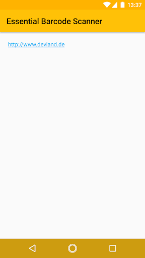 Essential Barcode Scanner