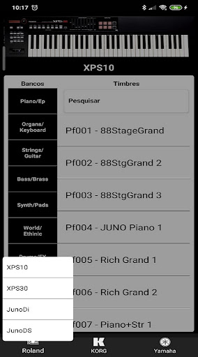App screenshot