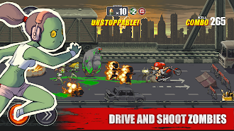Game screenshot Dead Ahead: Zombie bike racing hack