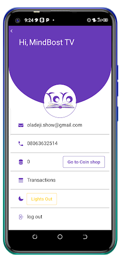 Android application Toyo screenshort