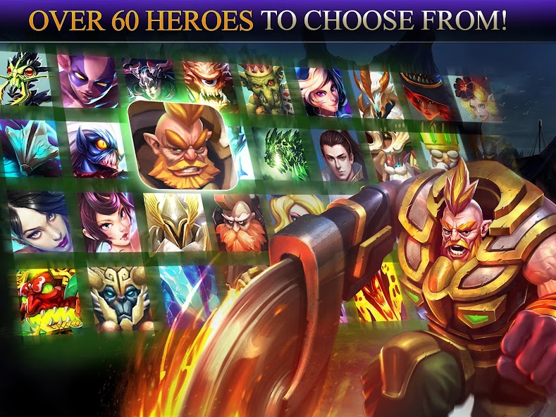 Heroes of Order & Chaos banner