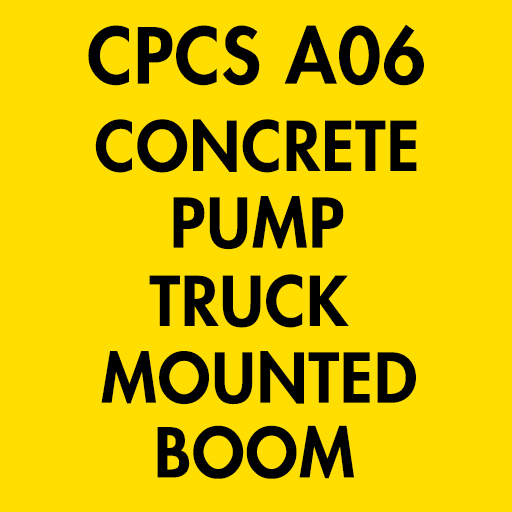 CPCS A06 Concrete Pump