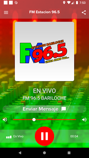 Android application Fm Estacion Bariloche screenshort