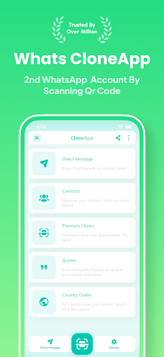 Android application Clone App - Multiple Account screenshort