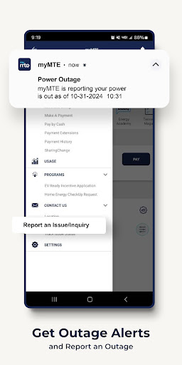 Screenshot of myMTE