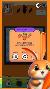Rabbit Eat Carrot -Puzzle game