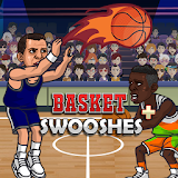 Basket Swooshes - basketball game icon