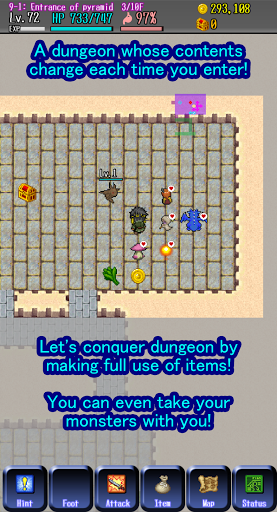 Android application Eternal Rogue: Dungeon RPG screenshort