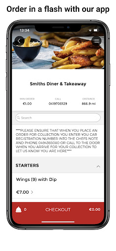 Smiths Diner & Takeaway Screen 2