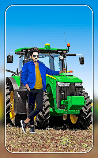 Android application Tractor photo editor and frame screenshort