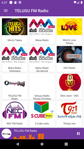 Telugu FM Radio 4k  Next Generation Online Radio