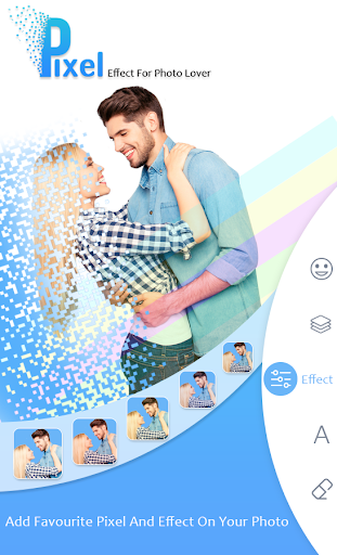 PixelDance effect for photo lo