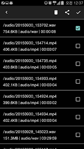 모든 비디오/오디오 파일을 mp3로 변환하는 앱