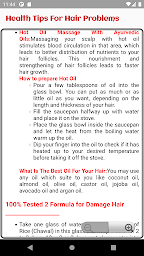 Health Tips for Hair Problems (Grey & Hair Loss)