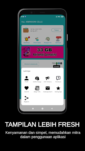 Agen Pulsa - KimNoon CELL Screen 3