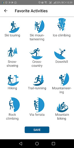 Vista previa de la aplicación