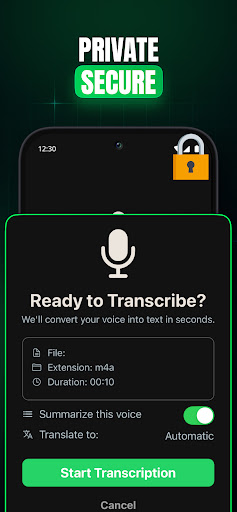 Transcriber for WhatsApp