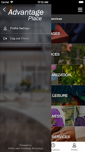 Advantage Place Concierge Screen 3