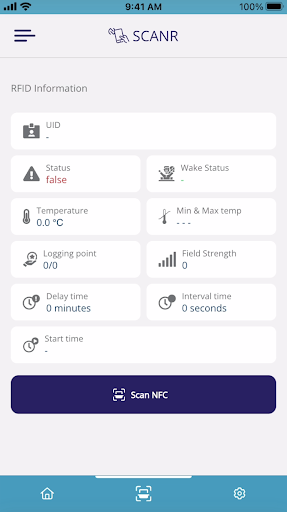 RFID SCANR Screen 2