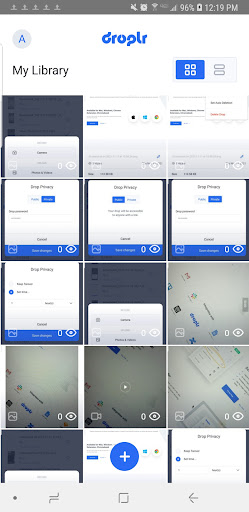 Android application Droplr: Screenshot & Recorder screenshort