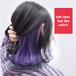 Cover Image of Télécharger hair dyes _hair dye colors  APK