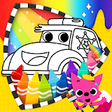 Cars Coloring Book PINKFONG icon