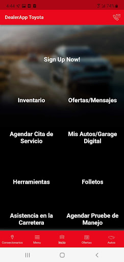 Dealerapp Vantage Motors Screen 3