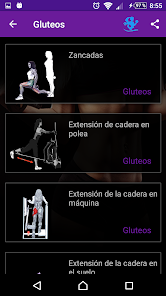 Captura 4 Gym Fitness & Workout Mujeres: android