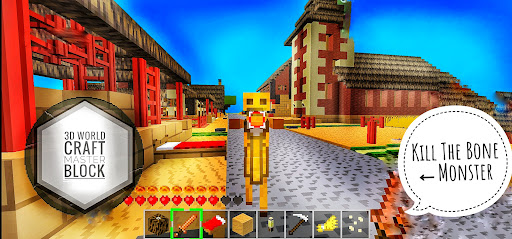 Android application 3D World Craft - Master Block screenshort