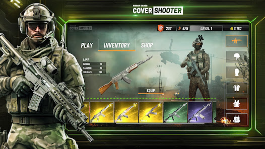Cover Shooter: Free Fire games Mod APK 8.1 (Unlimited money) Gallery 8