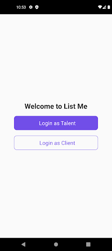Android application List Me Tec screenshort