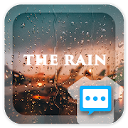 Night scene in the rain skin for Next SMS