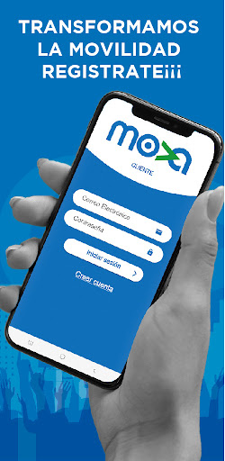 Android application Mova Pasajero screenshort