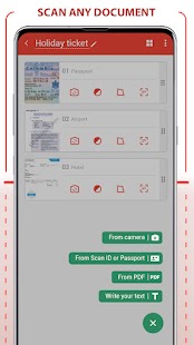 PDF Scanner Scan files & notes Capture d'écran