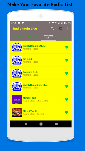 Radio India Live - Indian Radi Screen 2