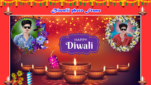 Happy Deepavali Photo Frame Screenshot 2 - AppWisp.com