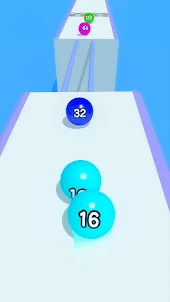 Ball Run 3D Слияние чисел 2048