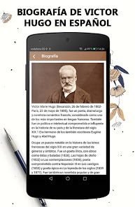 Captura de Pantalla 1 Victor Hugo: Libros y Poemas android
