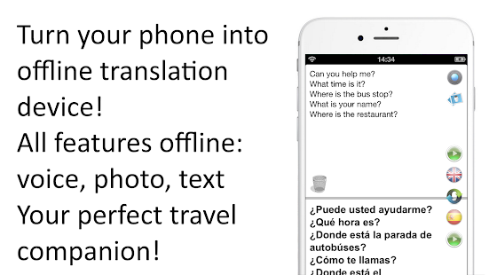 Offline Translator: Spanish-English Free Translate screenshots 1