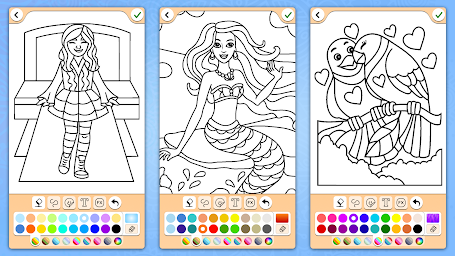 Coloring for girls and women