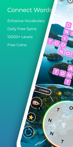 Screenshot of Connect Words Game Play