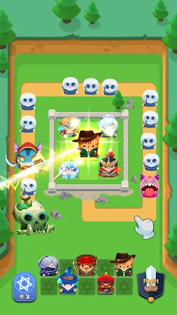 Game screenshot Cube Defender: Casual TD mod apk