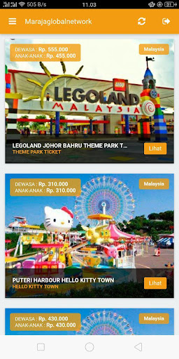 Android application PT. Maraja Global Network screenshort