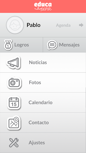 Android application Educapark Familias screenshort